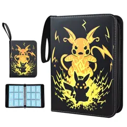 Card Binder 9-Pockets, 900 Pockets Card Holder with 50 Removable Sleeves TCG - Image 1