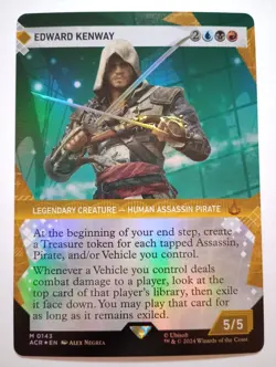 Edward Kenway (Showcase 143) FOIL Assassin's Creed NM Showcase - Image 1