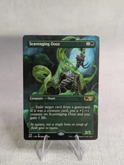 MTG - Scavenging Ooze. Core Set 2021. Borderless - Rare Green Creature - Ooze LP - Image 1
