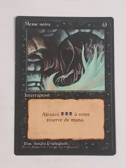 MTG Dark Ritual (French Revised (BB)/Black/C) - BGM - Image 1