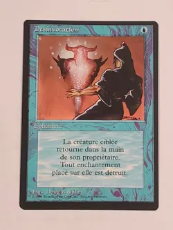 MTG Unsummon (French Revised (BB)/Blue/C) - BGM - Image 1