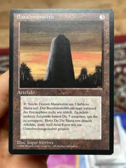 German FBB • Basalt Monolith • Unplayed / Mostly Clean • Mtg (1710) - Image 1