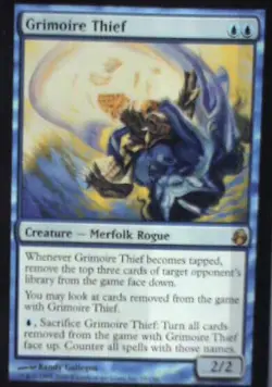 Grimoire Thief - Morningtide: #35, Magic: The Gathering Nm R163 - Image 1