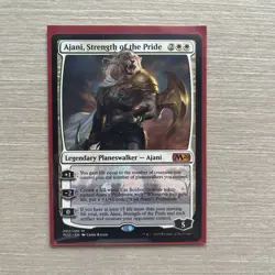 Ajani, Strength of the Pride - M20 - Lightly Played (LP) - Magic The Gathering - Image 3