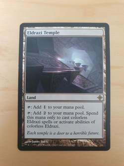 4x (Playset) Eldrazi Temple Magic: The Gathering - Rise of the Eldrazi NM - Image 2