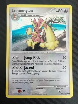 Pokemon TCG Lopunny POP Series Promos 9/17 Cosmos Holo Rare VLP - Image 1