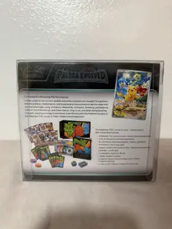 Pokemon TCG Scarlet & Violet Paldea Evolved ETB Sealed (With Protective Case) - Image 3