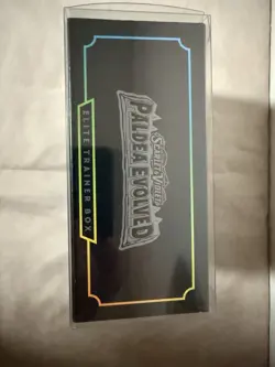 Pokemon TCG Scarlet & Violet Paldea Evolved ETB Sealed (With Protective Case) - Image 4