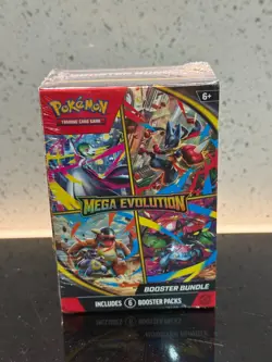 Pokemon TCG: Mega Evolution Booster Bundle (6 Booster Packs) BRAND NEW - Image 1