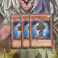 CSOC-EN005 x3 Copy Plant Common Excellent Condition Yugioh - Image 1