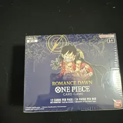 One Piece Card Game Romance Dawn Booster Box OP-01 (White Bottom) FACTORY SEALED - Image 1