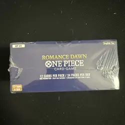 One Piece Card Game Romance Dawn Booster Box OP-01 (White Bottom) FACTORY SEALED - Image 2