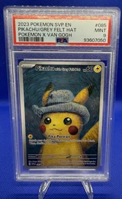 Pikachu with Grey Felt Hat 085 Sv: Scarlet & Violet Promo Cards Regular - Image 1