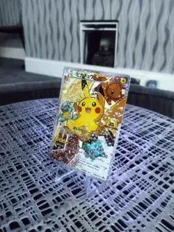 🔥Pikachu Kanto 20th Anniversary CUSTOM MADE Pokemon Japanese Card + TOPLOADER🔥 - Image 5