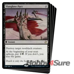 Slaughter Pact X4 M/NM Magic: The Gathering MTG Time Spiral Remastered - Image 1