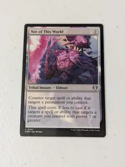 MTG Not of This World - Commander Masters NM - Image 1