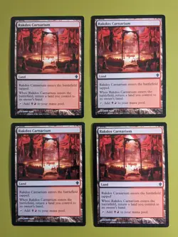 Rakdos Carnarium x4 Commander 2013 4x Playset Magic the Gathering MTG - Image 1