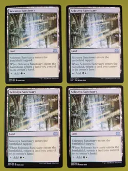 Selesnya Sanctuary x4 Double Masters 2022 4x Playset Magic the Gathering MTG - Image 1