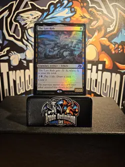 MTG Aetherdrift Foil The Last Ride Mythic 0094 Foil - Image 1