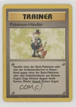 Pokemon Trader German Base Set #77 1999 - Image 1