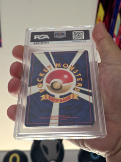 2001 POKEMON JAPANESE NEO 4 #196 DARK ESPEON-HOLO PSA 8 - Image 5