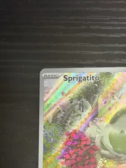Pokemon TCG Sprigatito 196/193 Sv02: Paldea Evolved Full Art Nintendo 2023 NM - Image 3