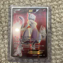 Mewtwo EX 158/162 XY BreakThrough Full Art Holo Rare Pokemon NM! - Image 1