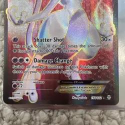 Mewtwo EX 158/162 XY BreakThrough Full Art Holo Rare Pokemon NM! - Image 4