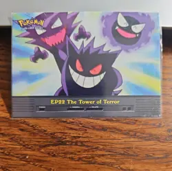 2000 Topps Pokemon Tv Animation Series 2 EP 22 The Tower Of Terror -Non Foil - Image 1