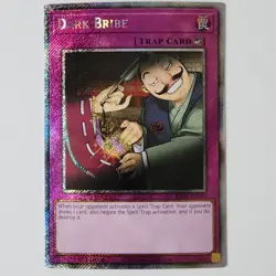 Dark Bribe - RA03-EN187 - NM - Platinum Secret Rare - 1st ed - Yugioh - Image 1
