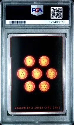 THREE-STAR BALL DRAGON BALL SUPER CARD GAME SERIES 5 2018 P-101 FOIL PSA 10 - Image 2