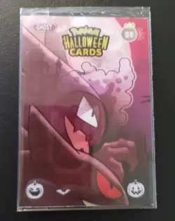 Pokemon GASTLY Sealed Lenticular 3D Card Haunter Gengar Halloween Peruvian Set - Image 2