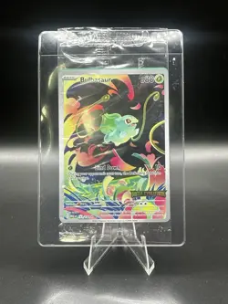 Bulbasaur 133 /132 Mega Evolution Stamped Promo Card Sealed - Image 1