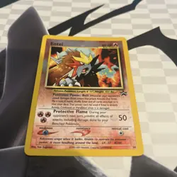 Entei 34 Reverse Holo Rare Black Star Promo Pokemon Card TCG - Image 2