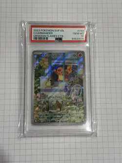 Charmander 044 Sv: Scarlet & Violet Obsidian Flames ETB Promo Card - PSA 10 - Image 1
