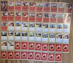 Pokemon Card Decks Lot with Sleeves! Pikachu Charzard Eevee Cinderace English - Image 2