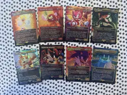 FOIL 8 CARD SET - Friends and Foes Secret Lair x Sonic MTG - Image 1