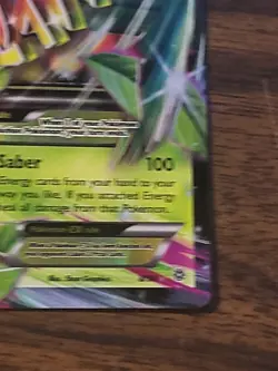 Pokemon TCG Mega M Sceptile EX 8/98 Ancient Origins 2015 Full Art Holo Card - Image 4