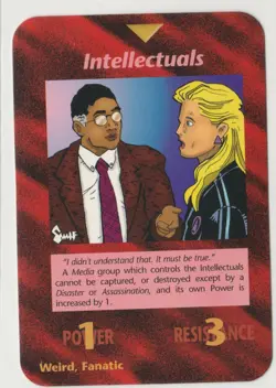 Intellectuals INWO Illuminati New World Order Card Game Unlimited Common - Image 1