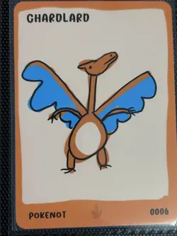 Chardlard 0006 Dysfunctional Passholder Pokenot Pokenots 151 Card - Image 1