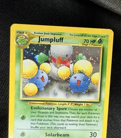2001 Jumpluff Holo LP- Neo Revelations 9/64 Rare Vintage Pokemon Card TCG - Image 2