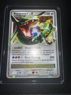 Rayquaza C LVL x 146/147 Supreme Victors Holo Rare 2009 Pokemon Card - Image 1