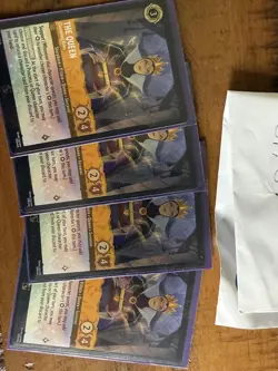 The Queen Conceited Ruler 3p/3 Disney Lorcana Promo Cards Foil - Image 1