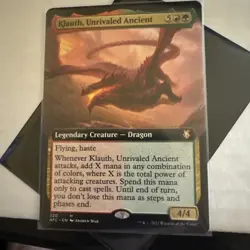 Klauth, Unrivaled Ancient (Extended) Commander: Adventures in the Forgotten 320 - Image 1