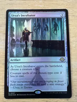 Magic the Gathering Modern Horizons 3 Urza's Incubator #297 FOIL Near Mint - Image 1
