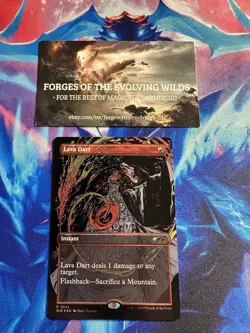 Lava Dart Raised Foil Vroooooommmmmm! Secret Lair - Image 1