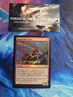Magebane Lizard Foil Outlaws of Thunder Junction - Image 1