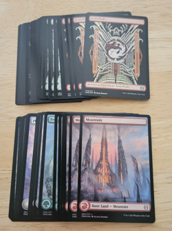 Magic The Gathering - Phyrexia: All Will Be One - 42 Land Lot *32 Foil Lands* - Image 1