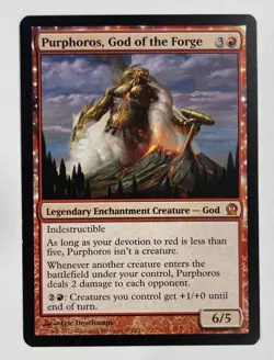 Purphoros, God Of The Forge Theros Near Mint NM MTG Magic The Gathering A - Image 1