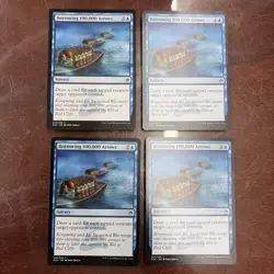 Magic the Gathering Borrowing 100,000 Arrows Play Set Of 4 - Image 1